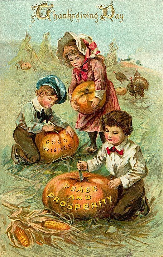 vintage Thanksgiving card