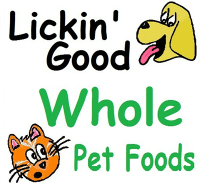 Lickin' Good Whole Pet Foods logo