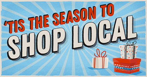 'Tis the Season to Shop Local, with art