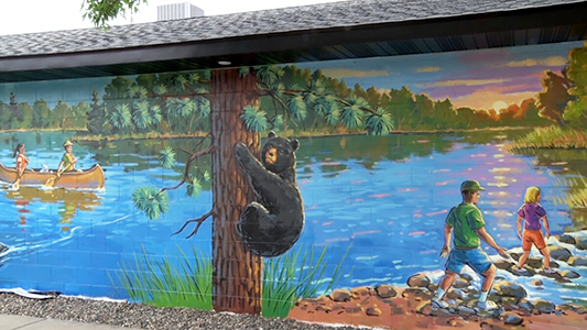 Park Rapids new mural